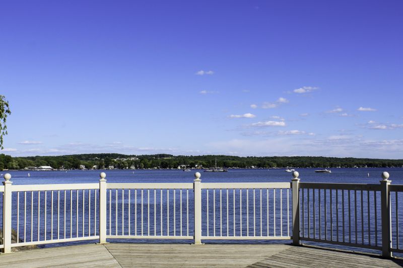 Railing Staining detail