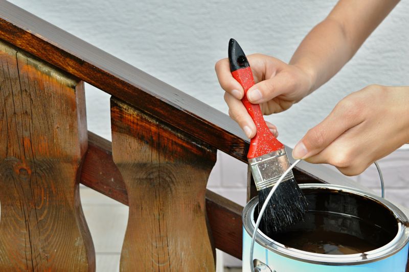 Interior Railing Painting